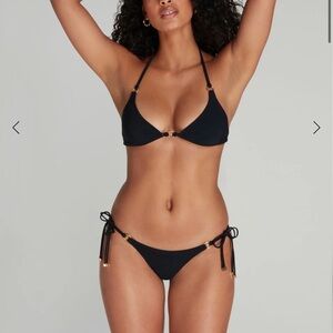 agent provocateur malisa black bikini set 3